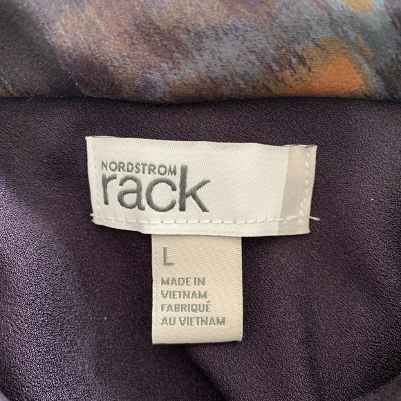 Nordstrom Rack Purple Patterned Maxi Skirt - Picture 4 of 4